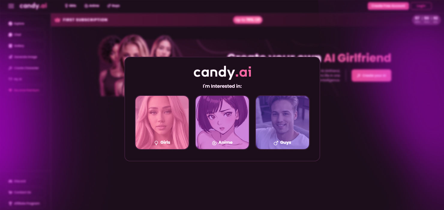 Candy AI - #7 Mejor App de IA para Desnudarse