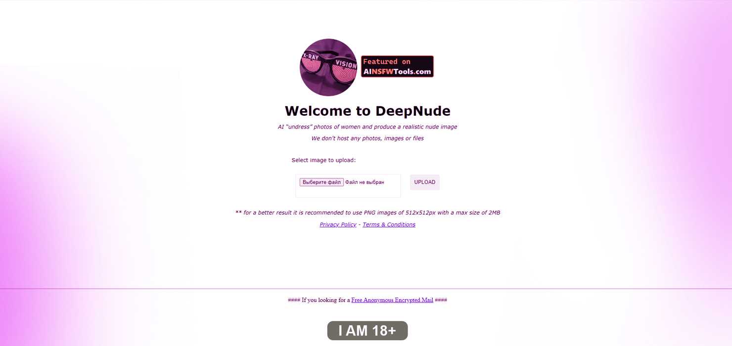 Deepnude.org - #19 AI Undress Website