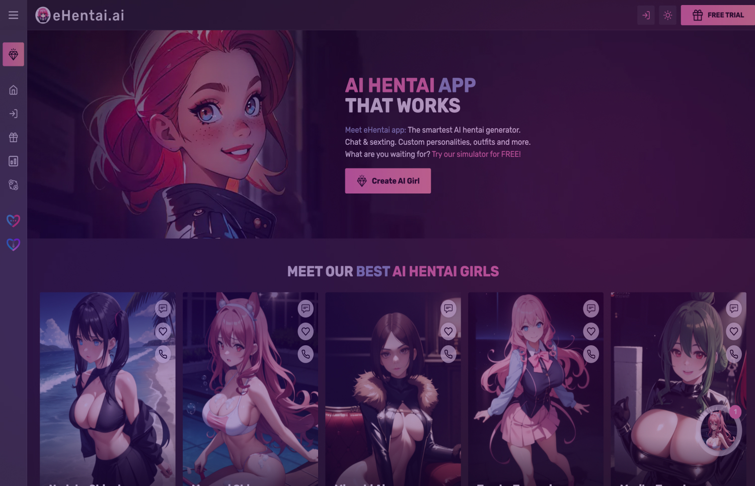 Ehentai AI - Top Rated AI Hentai Site