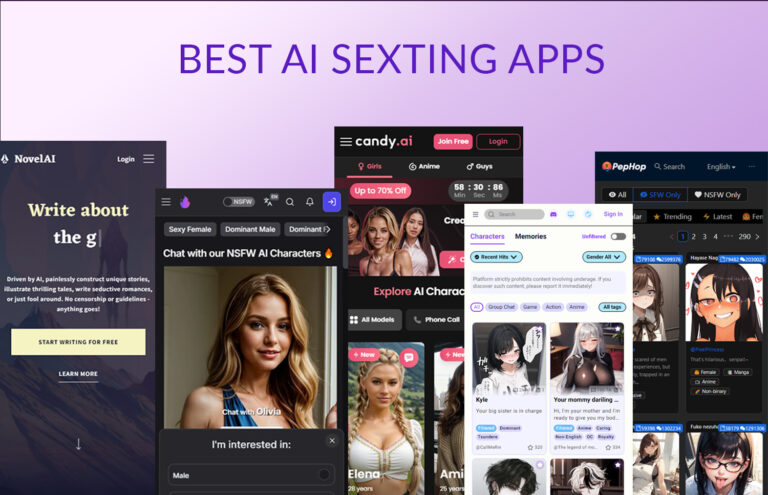 Best AI Sexting Apps and Sexting AI Tools 2024