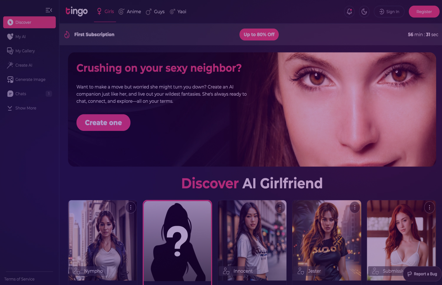 Tingo.AI - Best AI Nude Photo App