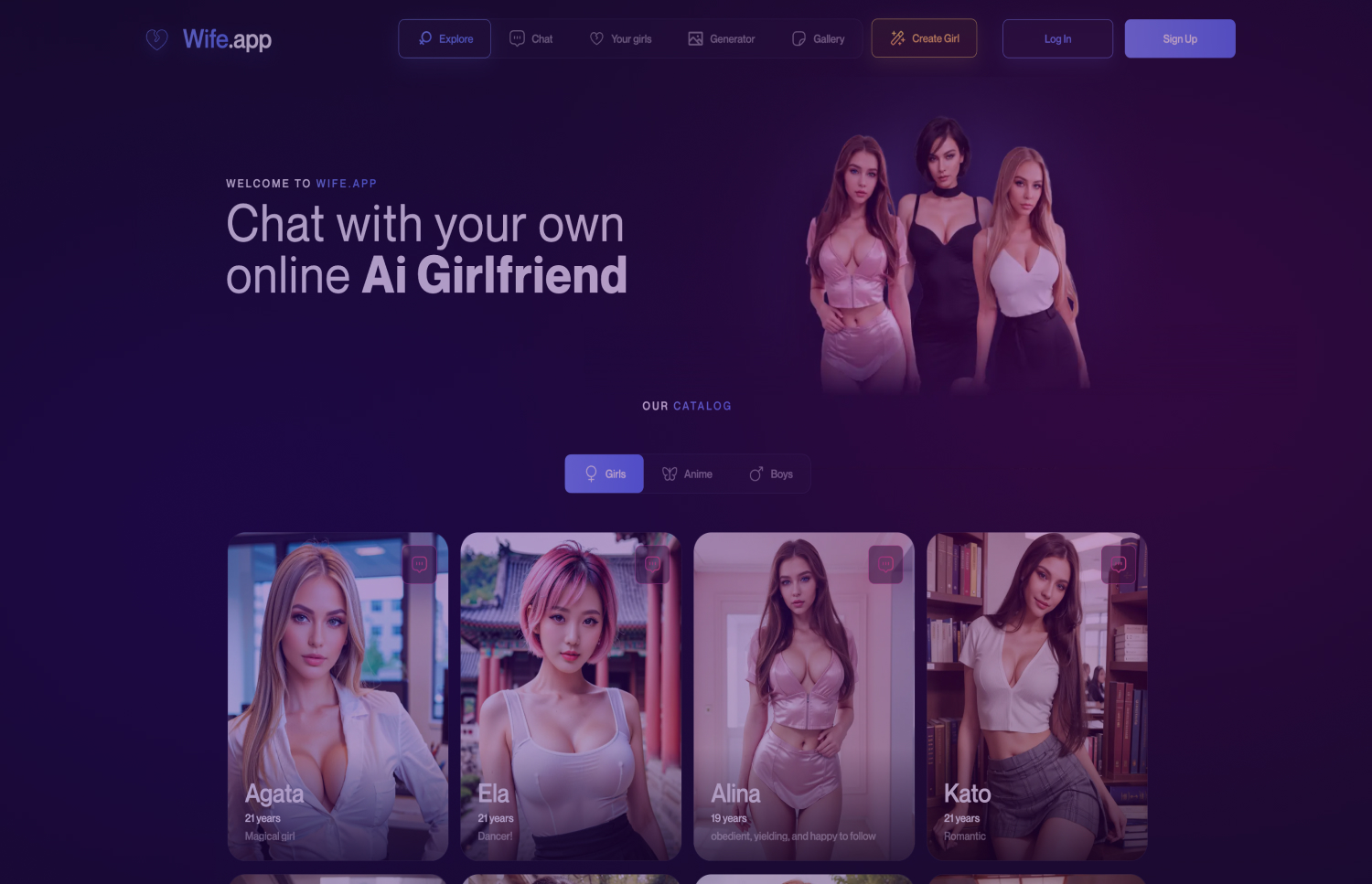 Wife.app - Best Sex AI Chat Bot