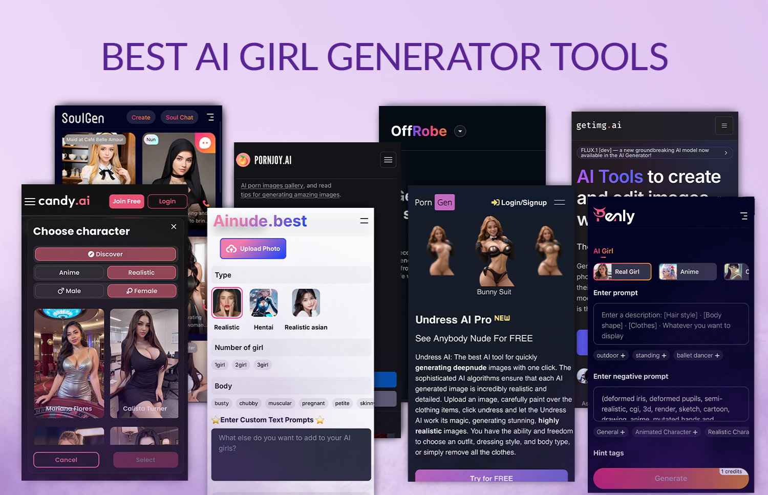 The Best AI Girl Generator Tools in 2024