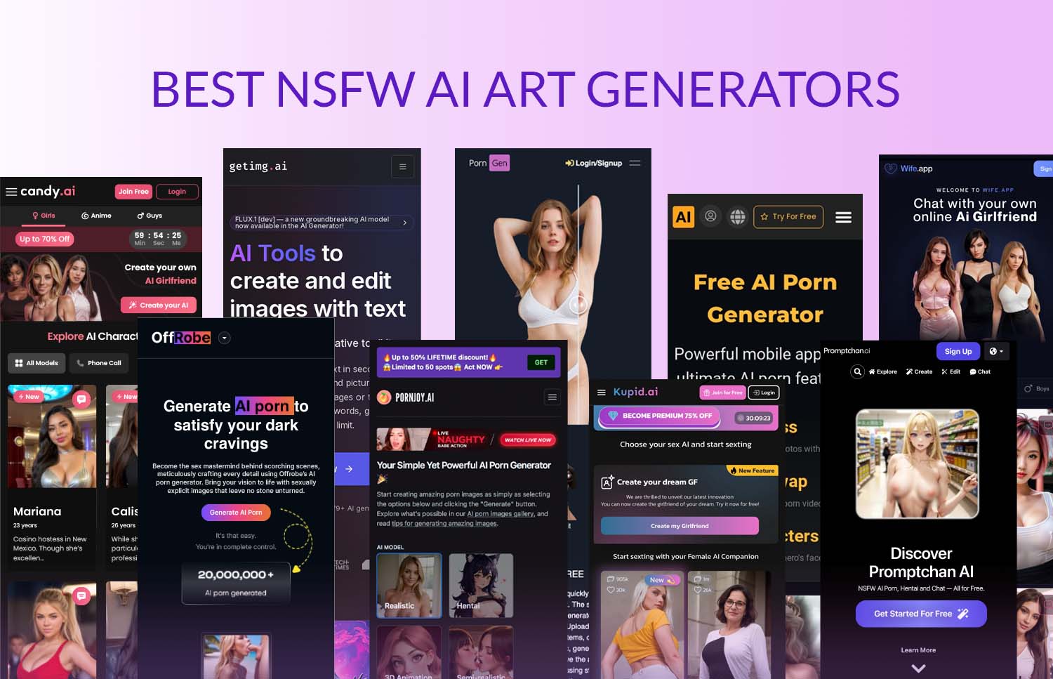 The Best Nsfw AI Art Generators in 2024