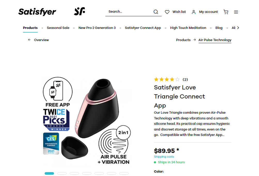 Satisfyer Love Triangle