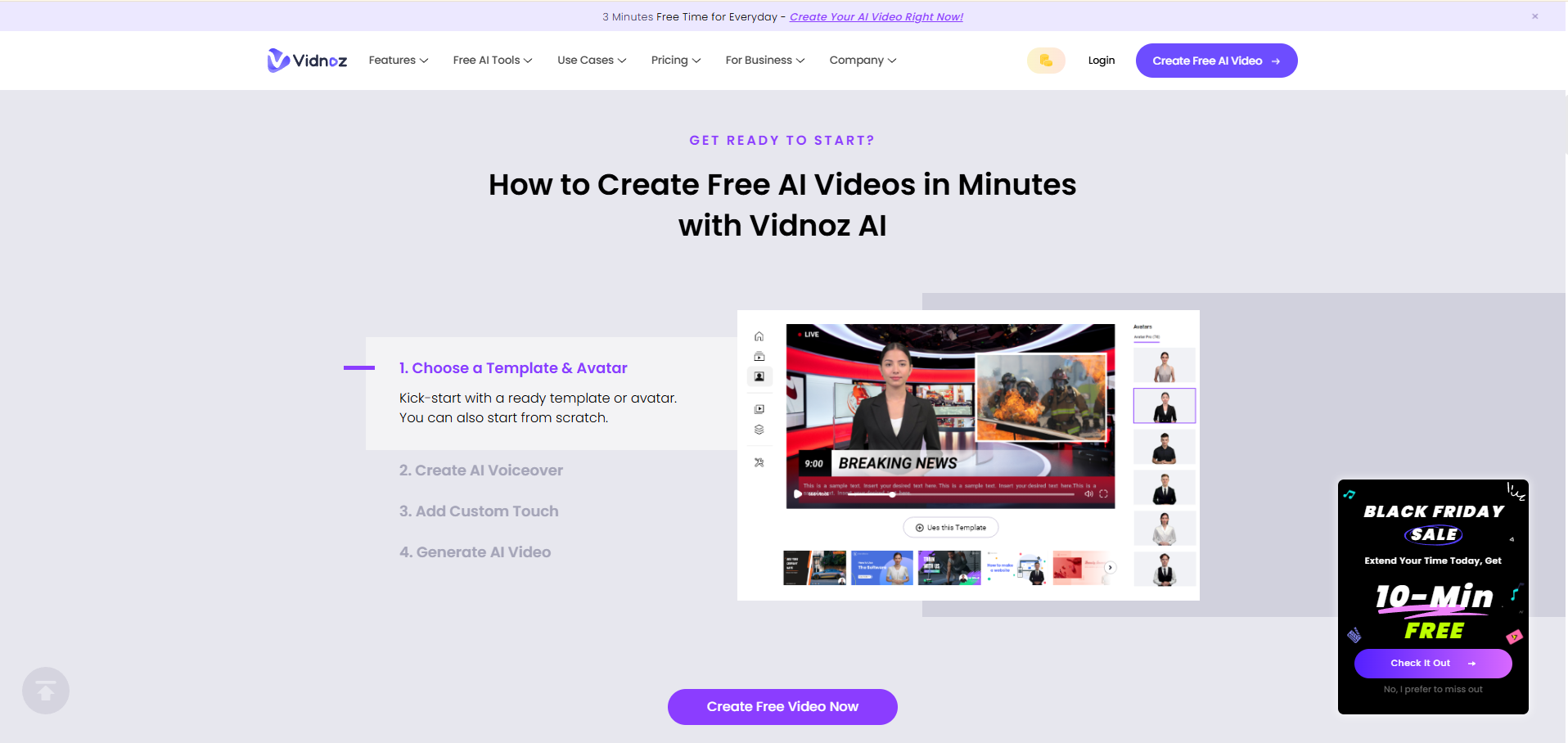 how to use vidnoz